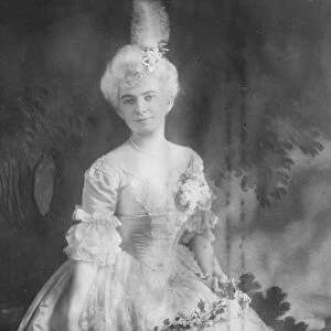 Austrian Society hostess who is endeavouring to popularise French fashions of 100