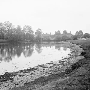 Beaulieu river in Hampshire, England 1926