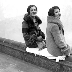 Betty and Stella Doyle, two English film stars, who have made names and a fortune