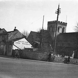 Broadwater Parish Church, near Worthing, West Sussex. 14 March 1931