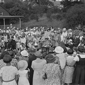 Bromley school fete. 1937