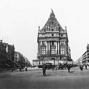 Brussels, Belgium. Boulevard du Nord et de la Senne. 19 April 1923