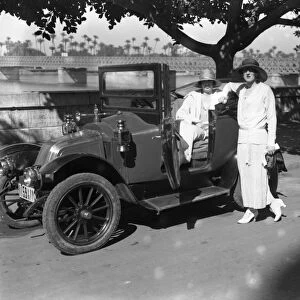 In Cairo, Egypt; Mrs Mark Patrick ( Wife of the Secretary at the Residency )