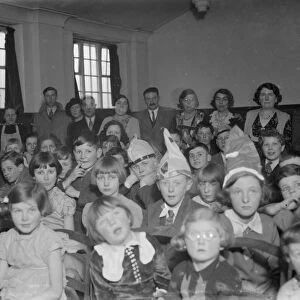 The Chislelhurst Oddfellows childrens party. 7 March 1936