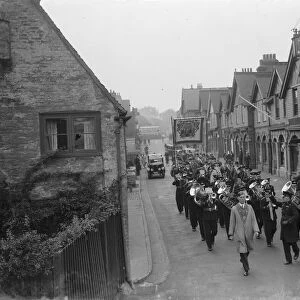 Church parade in Foots Cray, Kent. 11 October 1936