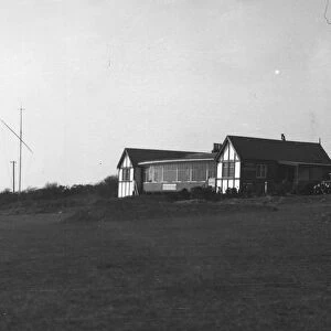 The clubhouse at the Devils Dyke - Dyke Golf Club, Poynings, Sussex. March 1931