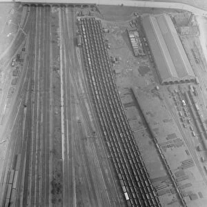 The Coal Crisis From the Air A remarkable photgraph taken from an aeroplane showing