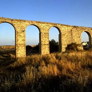 Cyprus. Larnaca. Roman aquaduct