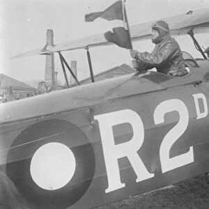 Danish airmens flight to Tokyo. Danish airmen are now engaged in a flight