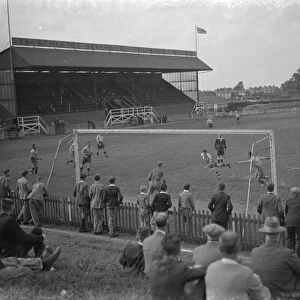 Dartford football club hold a pre season match. 20 August 1938
