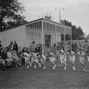 Dartford Grammar School Sports. 17 July 1937