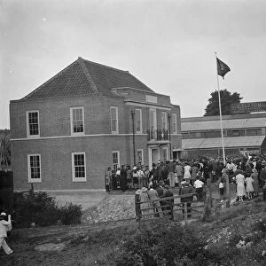 Dartfords new ambulance headquarters. 1937