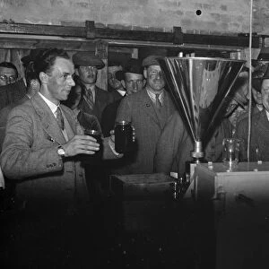 Demonstration at a canning factory. 1935