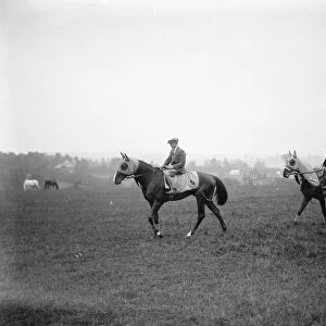 Derby horses at Epsom. Knockando Mr Gilpins second string for the Derby