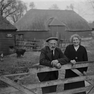 Diamond wedding. Couchma. Franks Farm. Horton Kirby. 1934