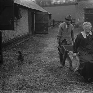 Diamond wedding. Couchma. Franks Farm. Horton Kirby. 1934