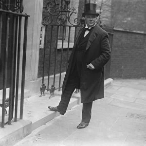 At Downing Street Sir Hamar Greenwood 16 October 1922