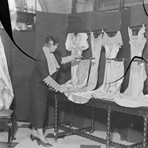 Duchess of York to sell lingerie at Royal School of Needlework exhibition. Lady Smith Dorrien