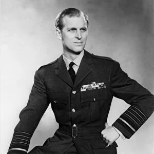 Duke of Edinburgh wearing uniform of Marshall of the Royal Air Force 17th March 1953