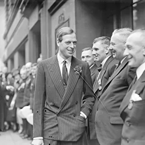 The Duke of Kent and Lifeboat Heroes 11 June 1938