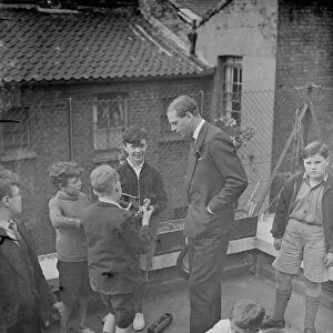 Duke of Kent visits Battersea Settlement. The Duke of Kent visited the Katherine