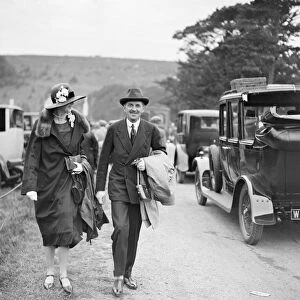 Earl of Pembroke at Goodwood Racecourse. 1927