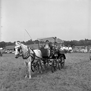 The Edenbridge and Oxted Show - 2 August 1960 An attractive turnout in the period