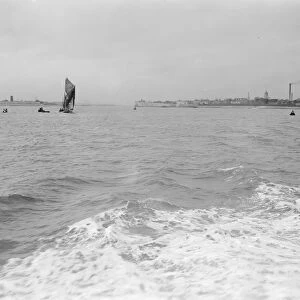 Entrance to Portsmouth Harbour 14 January 1928