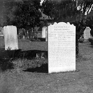 Epitaph in Crayford, Kent. 1933