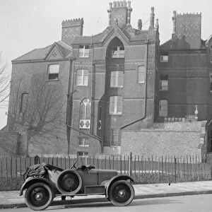 Famous Harrow School House visible after 130 years. Harrow School in north - west
