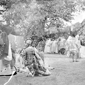 Farningham Pagent Play, behind the scenes. 1934