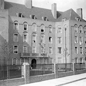Flats in Wapping, London. 1933