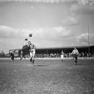 Football, Dartford versus Swindon. 1938