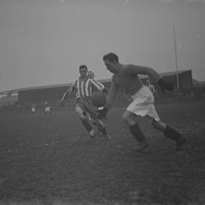 Football match; Dartford versus Bexleyheath. 1935
