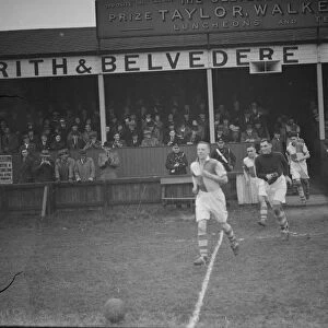 Football match; Erith and Belvedere Football Club versus Leytonstone Football Club