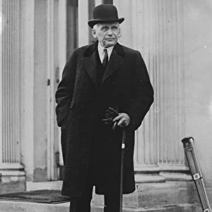 Frank B Kellogg, US Ambassador to London. 12 January 1924