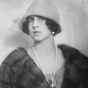 A future Queen. The Crown Princess of Romania. 23 February 1925