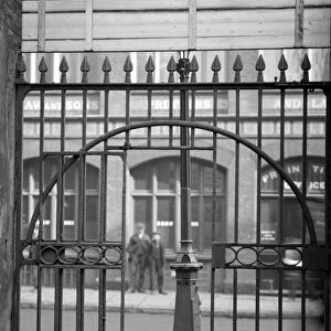 The gateway to Cliffords Inn, off Fleet Street, London, England. The first Inn of Chancery
