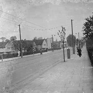 Well Hall Road in Eltham, Kent. 1938