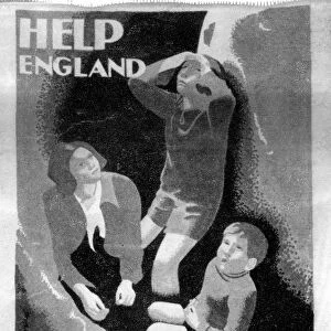Help England and it won t happen here poster issued by the WM Allen White Committee