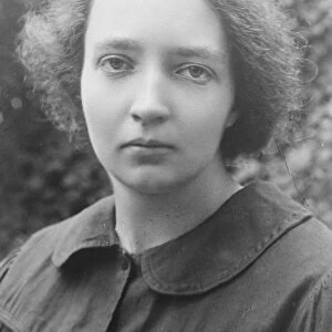 Hereditary Genius Mlle Irene Curie, the talented 16 year old daughter of Mme Curie