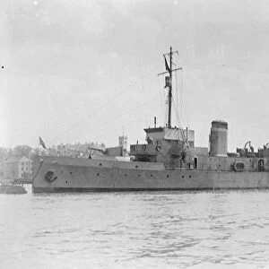 HMS Truro Minesweepers lonely vigil where L 24 sank The twin screw minesweeper