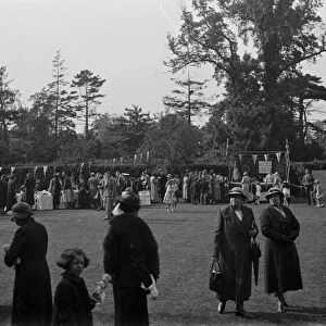 Holy Trinity fete in Lamorbey, Kent. 19 June 1937