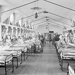 Hospital ward for wounded soldiers at the Princess Louise Military Orthopaedic Hospital at Chailey