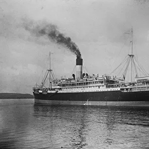 The ill fated steamship, SS Vestris. 15 November 1928