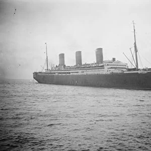 The Imperator sails from Liverpool. First voyage under British Flag The Imperator