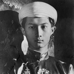 His Imperial Highness Crown Prince Bao Long of Vietnam April 1953
