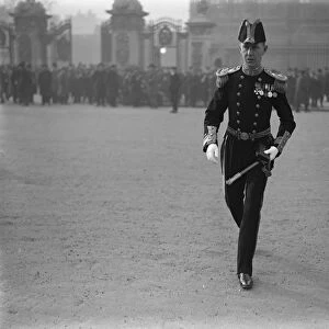 Investiture at Buckingham Palace London Surgeon Rear Admiral Bett 9 February 1922