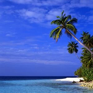 The island of Little Bandos, in the Maldives