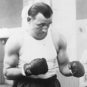 Jack Sharkey, boxer 11 January 1928